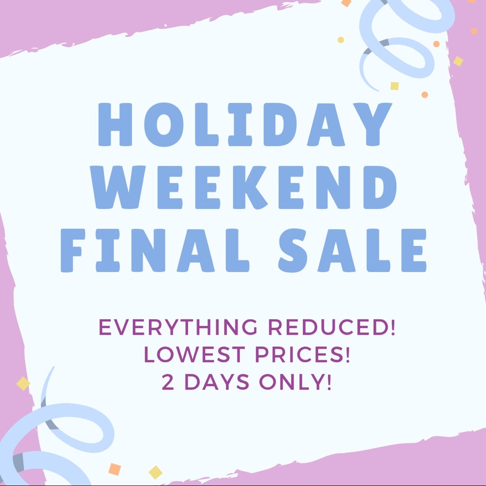 ❗️FINAL SALE- TODAY ONLY❗️